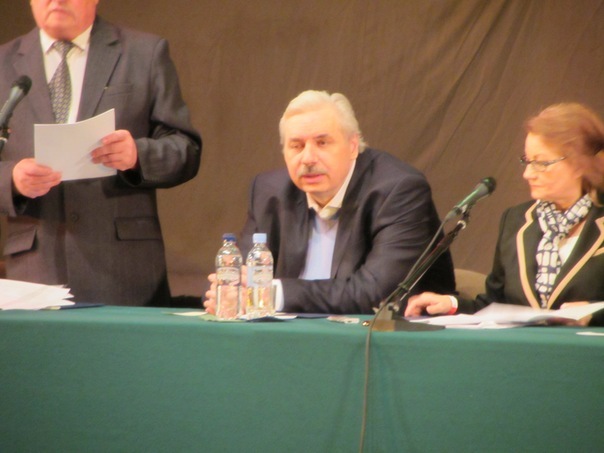 Николай Левашов на Съезде МОСП 2-12-2011 в Москве.